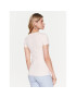 Guess T-Shirt Adelina W3RI14 J1314 Růžová Slim Fit - Pepit.cz