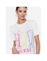 Guess T-Shirt Adelita W3RI24 KBK72 Écru Regular Fit - Pepit.cz