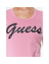 Guess T-Shirt Adriana W3RI50 J1314 Růžová Slim Fit - Pepit.cz