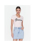 Guess T-Shirt Adriana W3RI50 J1314 Růžová Slim Fit - Pepit.cz