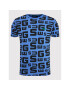 Guess T-Shirt All Over Logo Z2YI08 J1311 Modrá Regular Fit - Pepit.cz