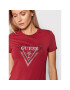 Guess T-Shirt Amalur W1BI00 J1311 Bordó Extra Slim Fit - Pepit.cz