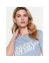 Guess T-Shirt Aurelia W3RI26 JA914 Modrá Regular Fit - Pepit.cz