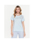 Guess T-Shirt Benita W3RI27 JA914 Modrá Regular Fit - Pepit.cz