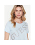 Guess T-Shirt Benita W3RI27 JA914 Modrá Regular Fit - Pepit.cz