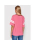 Guess T-Shirt Blanche W1YI0W K46D0 Růžová Relaxed Fit - Pepit.cz