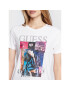 Guess T-Shirt Collage Dream W2BI52 K9RM4 Bílá Regular Fit - Pepit.cz