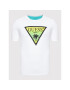 Guess T-Shirt F2GI00 J1311 Bílá Slim Fit - Pepit.cz