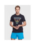 Guess T-Shirt F3GI02 J1314 Modrá Slim Fit - Pepit.cz