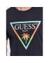 Guess T-Shirt F3GI02 J1314 Modrá Slim Fit - Pepit.cz