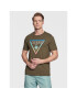 Guess T-Shirt F3GI02 J1314 Zelená Slim Fit - Pepit.cz