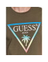 Guess T-Shirt F3GI02 J1314 Zelená Slim Fit - Pepit.cz