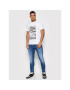 Guess T-Shirt Flag Collage M2GI43 K9RM1 Bílá Regular Fit - Pepit.cz