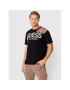 Guess T-Shirt Floral Logo M2BI75 K9RM3 Černá Regular Fit - Pepit.cz