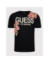 Guess T-Shirt Floral Logo M2BI75 K9RM3 Černá Regular Fit - Pepit.cz