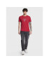 Guess T-Shirt Geo Triangle M3GI23 J1314 Bordó Slim Fit - Pepit.cz