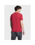 Guess T-Shirt Geo Triangle M3GI23 J1314 Bordó Slim Fit - Pepit.cz