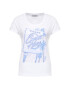 Guess T-Shirt Glamour Tee W0GI50 K46D0 Bílá Regular Fit - Pepit.cz