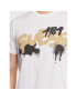 Guess T-Shirt Graffiti Logo M3GI59 K9RM1 Bílá Slim Fit - Pepit.cz