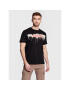 Guess T-Shirt Graffiti M3RI75 KBDK0 Černá Slim Fit - Pepit.cz