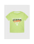 Guess T-Shirt I3RI02 K8HM0 Zelená Regular Fit - Pepit.cz