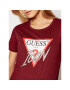 Guess T-Shirt Icon W1YI0Y I3Z00 Bordó Regular Fit - Pepit.cz