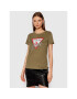 Guess T-Shirt Icon W1YI0Y I3Z00 Zelená Regular Fit - Pepit.cz