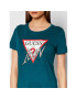 Guess T-Shirt Icon W1YI0Y I3Z00 Zelená Regular Fit - Pepit.cz