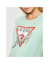 Guess T-Shirt Icon W1YI0Y I3Z00 Zelená Regular Fit - Pepit.cz