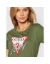 Guess T-Shirt Icon W1YI0Y I3Z00 Zelená Regular Fit - Pepit.cz