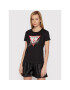 Guess T-Shirt Icon W2GI02 I3Z11 Černá Regular Fit - Pepit.cz