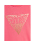 Guess T-Shirt J3GI01 K6YW3 Růžová Regular Fit - Pepit.cz