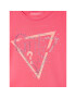 Guess T-Shirt J3GI06 K6YW3 Růžová Regular Fit - Pepit.cz