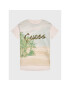 Guess T-Shirt J3GI16 K6XN3 Béžová Oversize - Pepit.cz