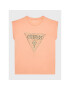 Guess T-Shirt J3GI33 K6YW1 Oranžová Boxy Fit - Pepit.cz