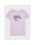 Guess T-Shirt J3RI06 K6YW1 Fialová Regular Fit - Pepit.cz