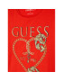 Guess T-Shirt J3RI18 K6YW3 Červená Regular Fit - Pepit.cz