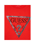 Guess T-Shirt J81I15 J1311 Červená Cropped Fit - Pepit.cz