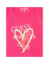 Guess T-Shirt K2RI00 K6YW1 Růžová Regular Fit - Pepit.cz