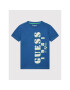 Guess T-Shirt L2GI19 K8HM0 Modrá Regular Fit - Pepit.cz