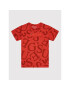 Guess T-Shirt L2YI32 K8HM0 Červená Regular Fit - Pepit.cz