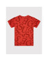 Guess T-Shirt L2YI32 K8HM0 Červená Regular Fit - Pepit.cz