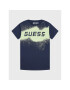 Guess T-Shirt L3GI28 J1314 Modrá Regular Fit - Pepit.cz