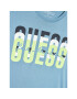 Guess T-Shirt L3RI04 K8HM0 Modrá Regular Fit - Pepit.cz