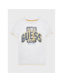 Guess T-Shirt L3RI11 K8HM0 Bílá Regular Fit - Pepit.cz