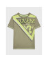 Guess T-Shirt L3RI18 K8HM0 Zelená Regular Fit - Pepit.cz