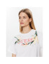 Guess T-Shirt Logo Flowers W3GI43 JA914 Bílá Boxy Fit - Pepit.cz