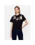 Guess T-Shirt Logo Flowers W3GI43 JA914 Černá Boxy Fit - Pepit.cz