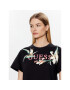 Guess T-Shirt Logo Flowers W3GI43 JA914 Černá Boxy Fit - Pepit.cz