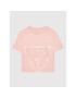 Guess T-Shirt Logo J2RI31 K8HM0 Růžová Relaxed Fit - Pepit.cz